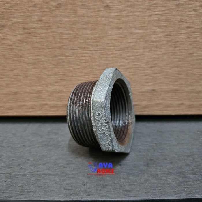 >>>>>] GI VRing Verlop Ring 3/4 x 1/2 Vlok Drat Luar Dalam Galvanis Besi