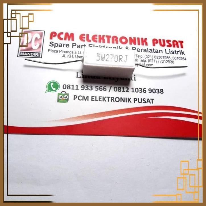 [PCM] Resistor 5 watt 5W 270ohm 5W270R