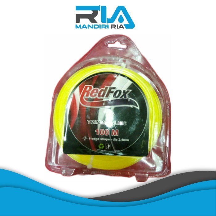 Terlaris Senar Potong Rumput / Trimmer Line 100M Redfox