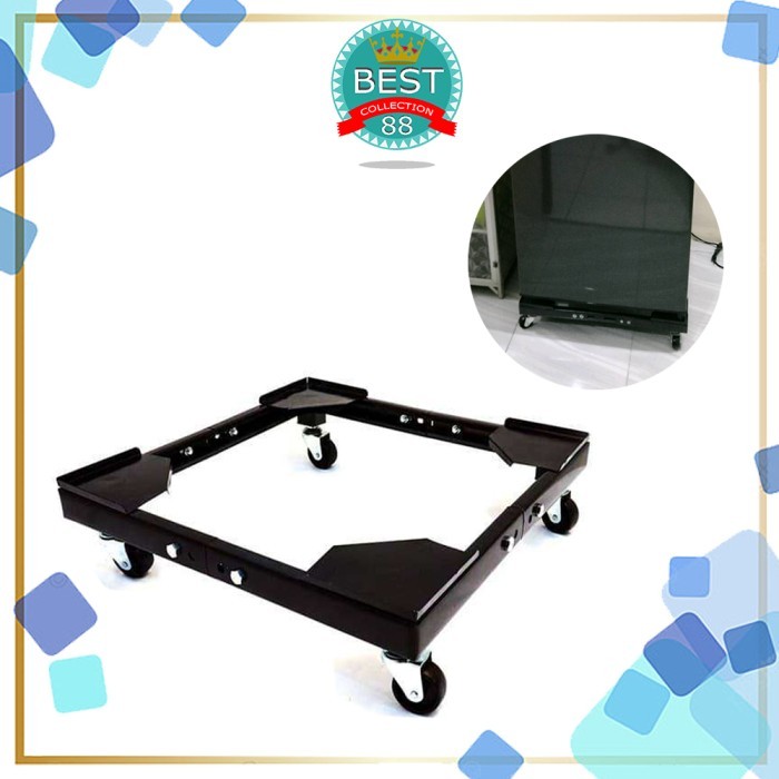 Terbaru Bestcollection Besi Kaki Roda Kulkas Tatakan Dudukan Kulkas Mesin Cuci