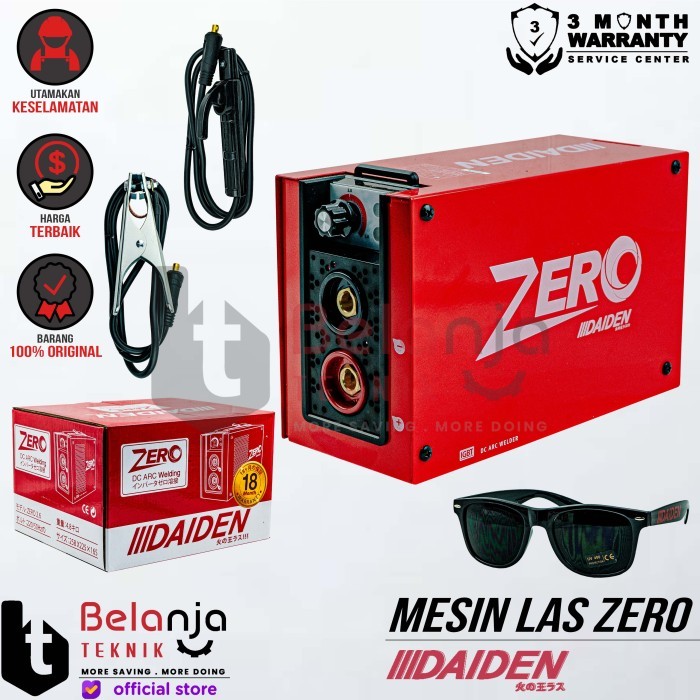 Promo Daiden Zero Mesin Trafo Las Listrik Mini 100 A Travo Las 100A 900 Watt