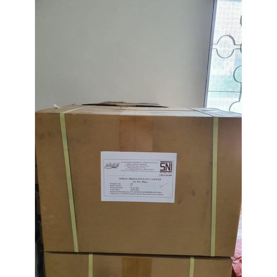 

Kopi Instant Sray Dried Kopi Instant Vietnam Sr01 20 Kg