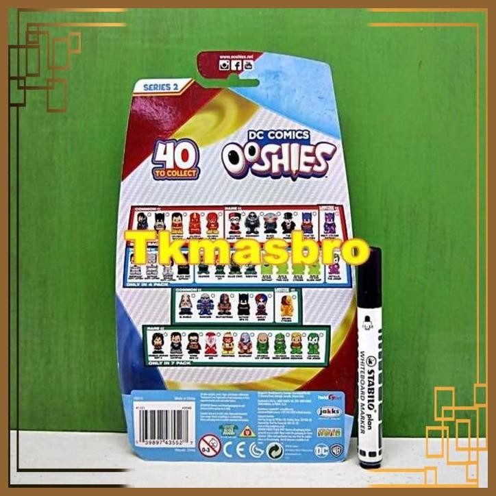 

[MBF] OOSHIES PENCIL TOPPERS SERIES 2 DC COMICS 7 PACK