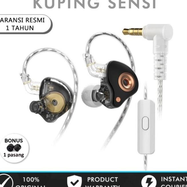 Sgor Venus Dynac In Ear Monitor Earphone Headset With C