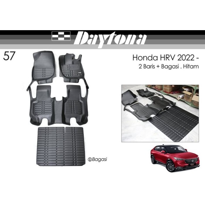 DAYTONA Karpet 5D Honda HRV 2022- FULL SET