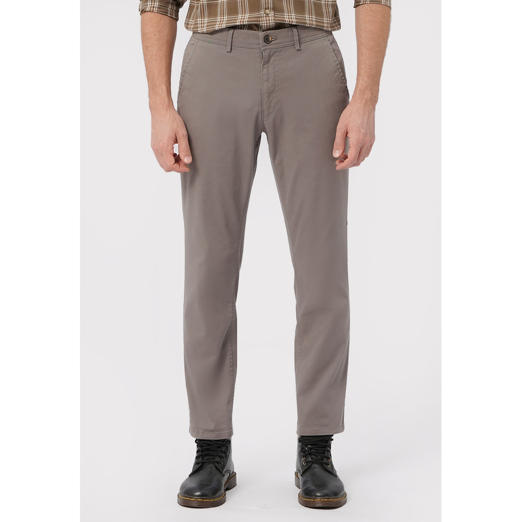 WOOD Slim Fit Chinos Pants 2-OPIBSC524O050 Grey