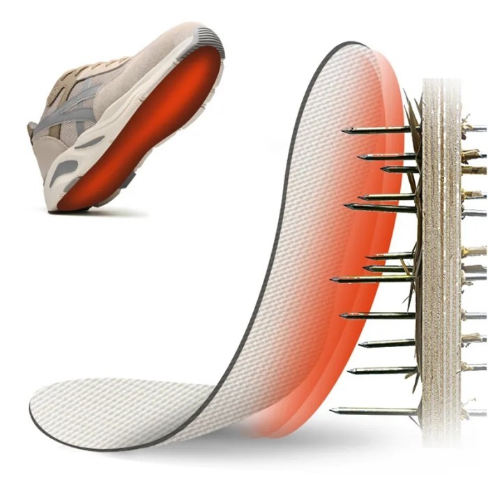 Sepatu Safety Asic Pria Sneakers Sport Ujung Besi Anti Smash Anti Paku Terlaris