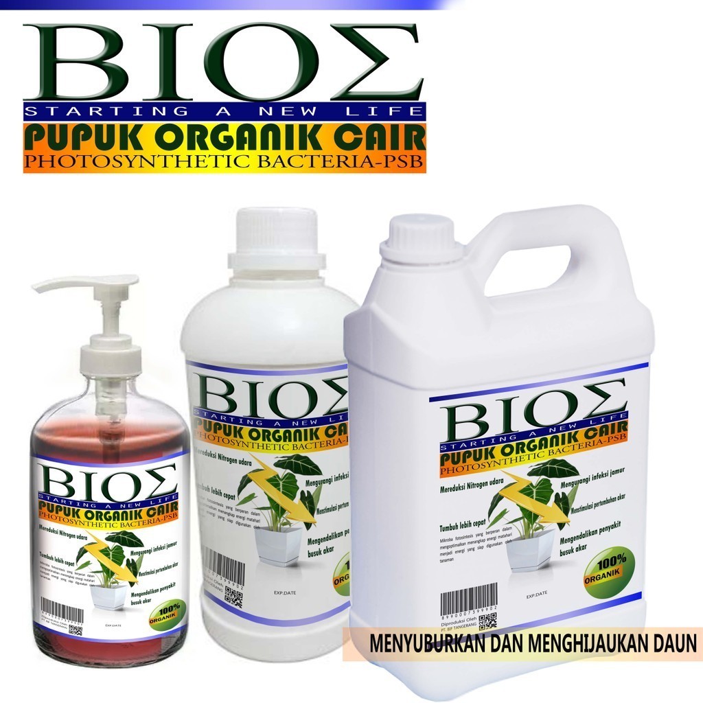 Pupuk cair PSB untuk daun 500ml sampai dengan 5 Liter 5D315