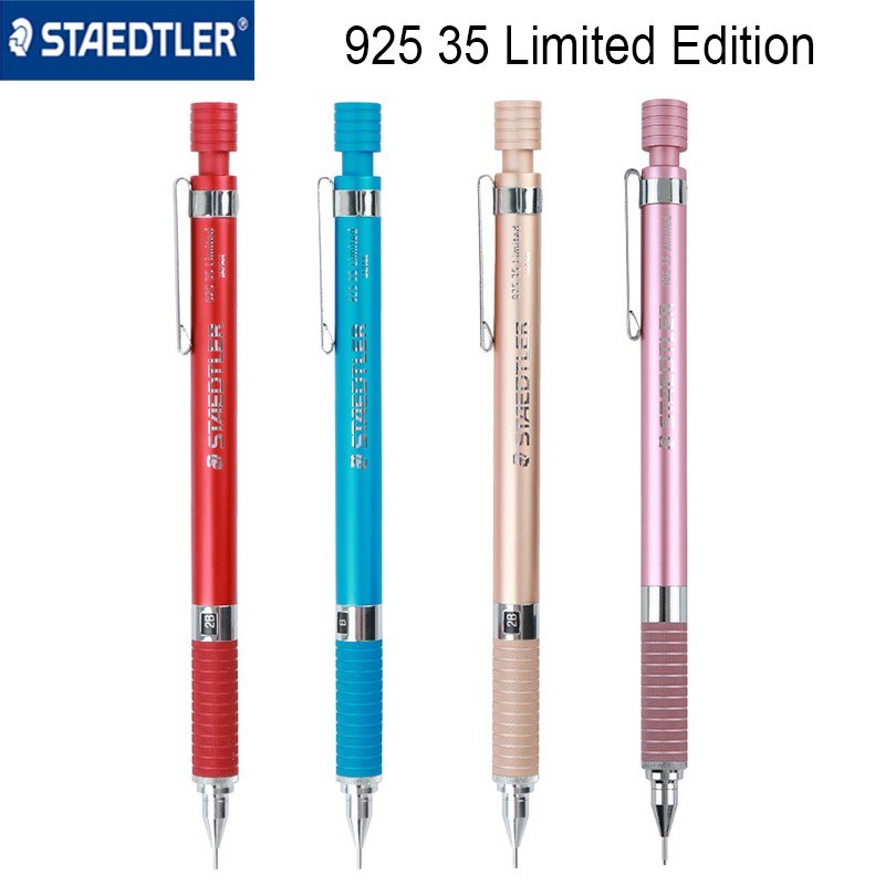 

Staedtler 925 35 Edisi Terbatas Pensil Mekanik Otomatis 0,5 mm Badan Logam Desain rekayasa profesional |pNzOLMpi|