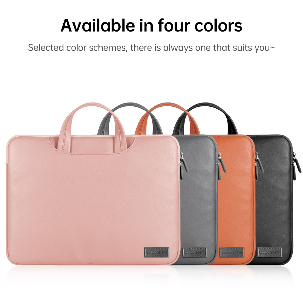 

Tas laptop kulit PU Bisnis berkualitas tinggi yang kompatibel untuk laptop MacBook, notebook, tas aksesoris kulit lembut, tas jinjing, tas bahu |F29EF7B6|