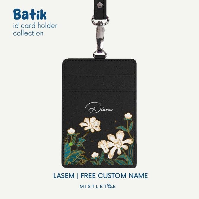

Batik Custom ID Card Holder - Lanyard - Name Tag