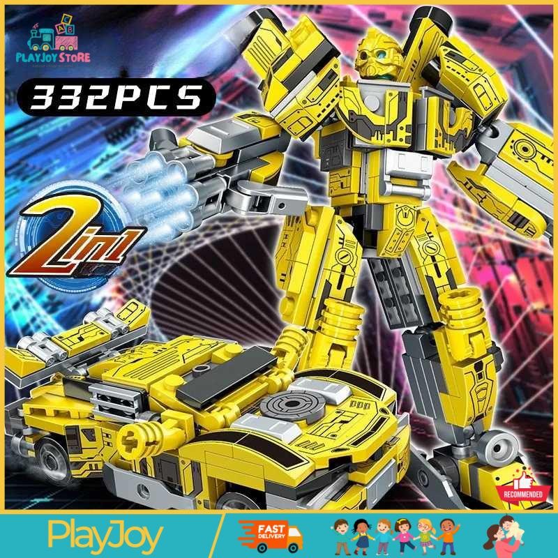 Mainan Robot Transformers Autobot 2in1 Car Lego - 7045-2