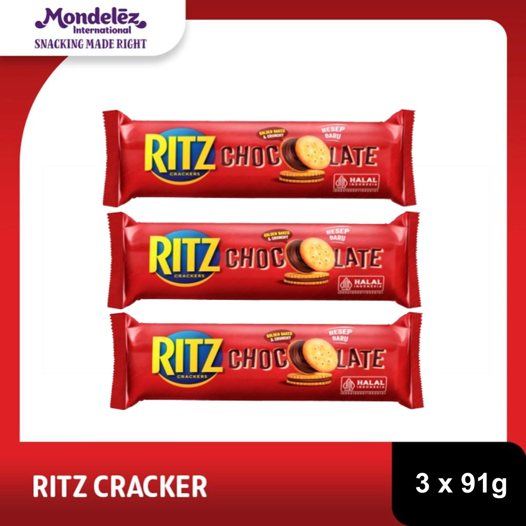 

Ritz Biskuit Sandwich Cokelat 91g x 3