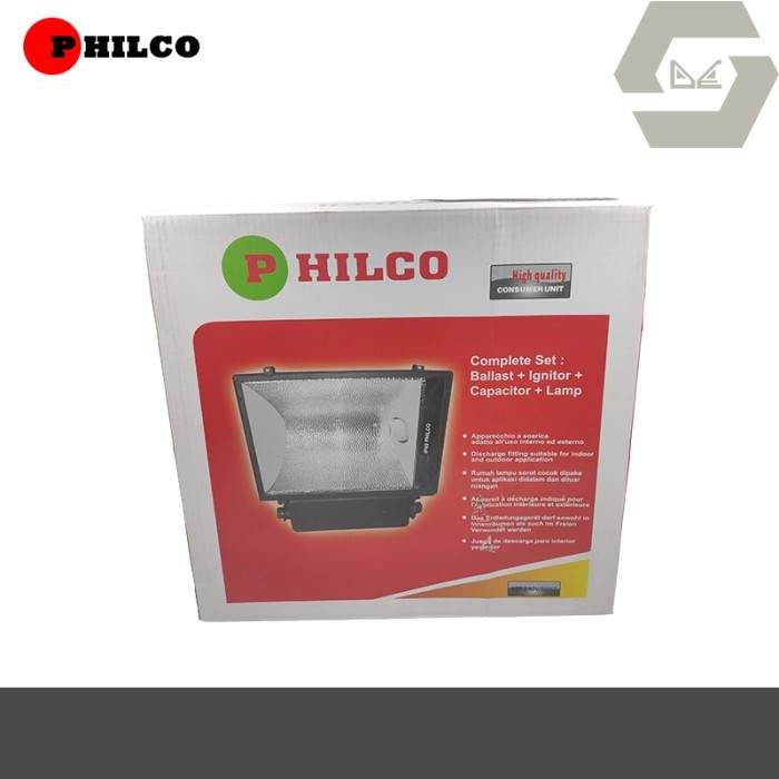 Terlaris Lampu Hpit 400W E40 Philco Putih (Complete / Komplit Set)