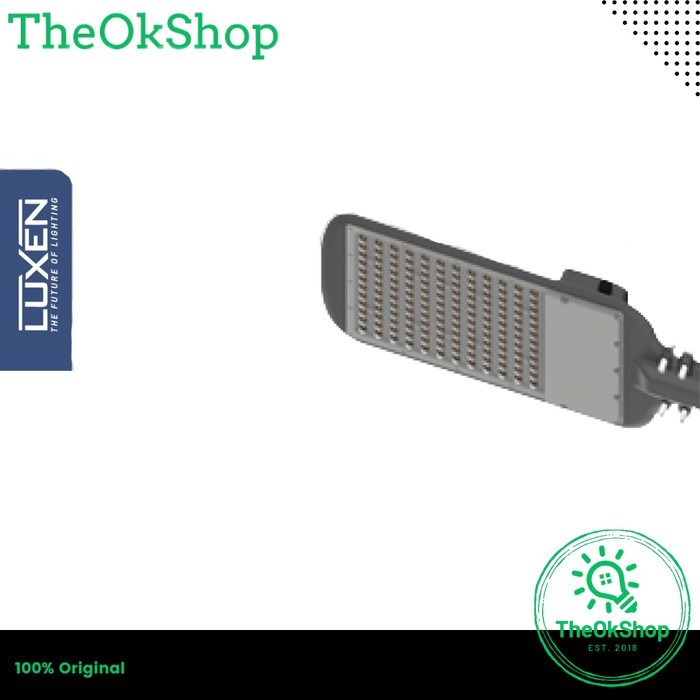 Terbaru Luxen Led Pju Slim Series 50 Watt Ip 65 Lampu Led