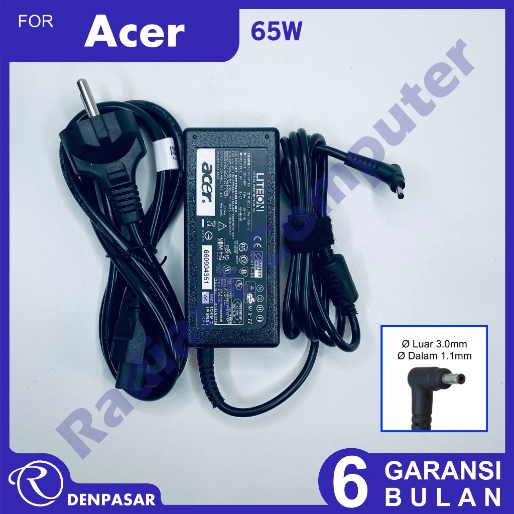 Adaptor Charger Acer Switch Alpha 12 SA5-271 SA5-271P N16P3 N15C3 N16Q9