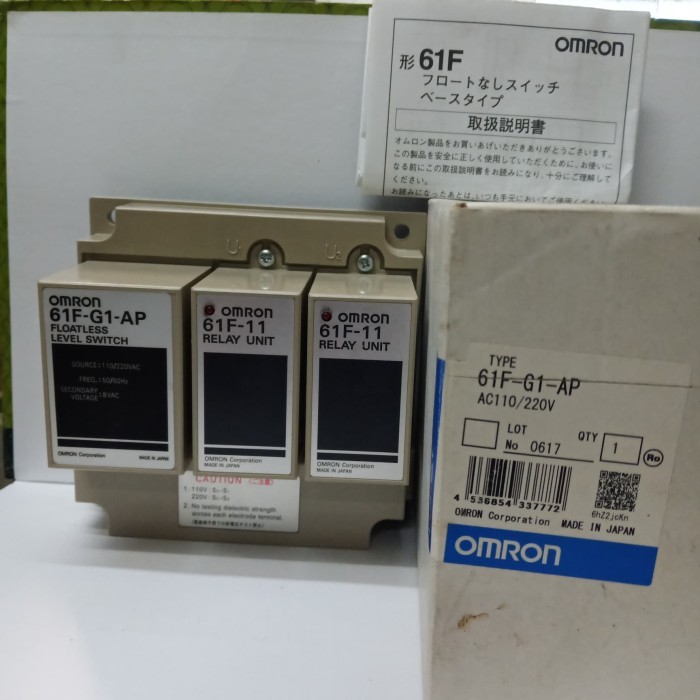 Promo Wlc Omron 61F-G1-Ap +61F-11+61F-11 Original