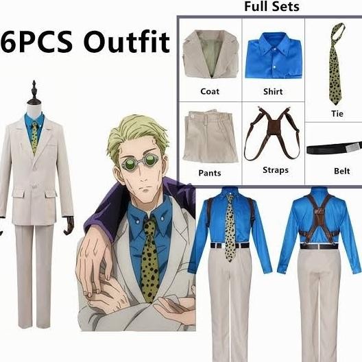 Nanami Kento Jujutsu Kaisen Costume Cosplay Set