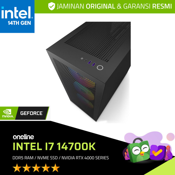 PC Rakitan Gaming Gen14 Intel Core i7 14700K / DDR5 / GeForce RTX
