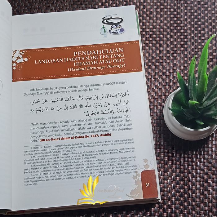

Asli Buku Hijama Or Oxidant Drainage Therapy (Odt) - Gema Insani Press