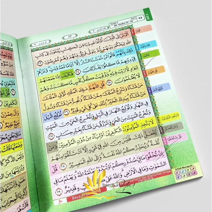 

Asli Mushaf Hafazan Madrasah A5 Per Juz - Al Qosbah