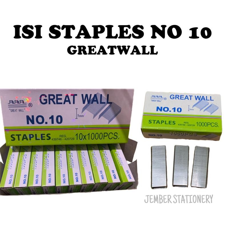 

New Arrival (1Slop) Isi Staples Great Wall No 10 New Arrival