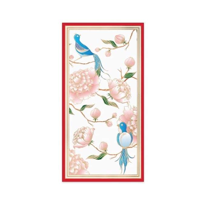 

SIAP KIRIM MONEY ENVELOPES CHINOISERIE PEONY SET OF 12