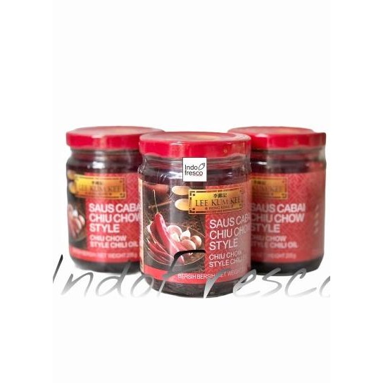 

Lee Kum Kee Chiu Chow Style Chili Oil- Saus Cabai 205 G