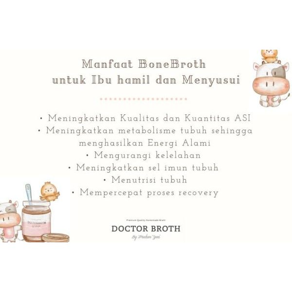 

Kaldu Ikan Gabus / Fish Bone Broth / Ikan Kutuk Doctor Broth Bpom
