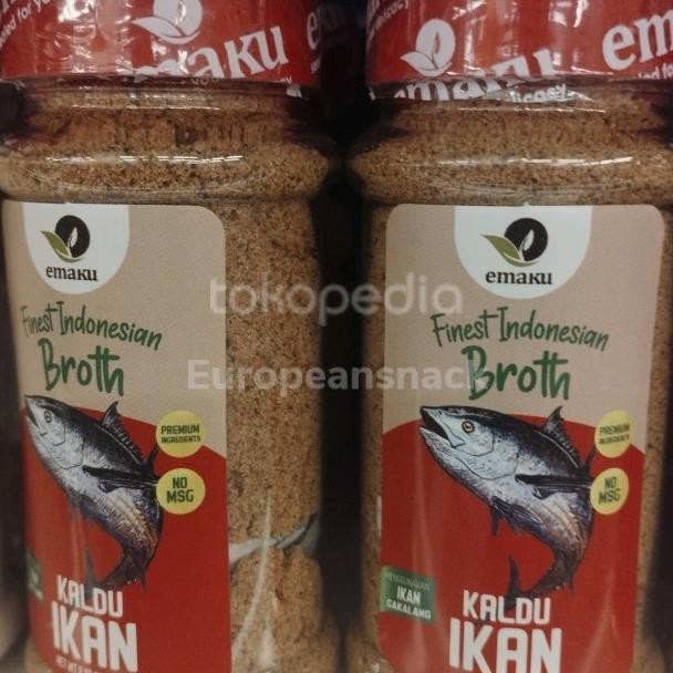 

Bumbu Kaldu & Yedap Rasa Ikan Instan Emaku Non Msg 60Gr