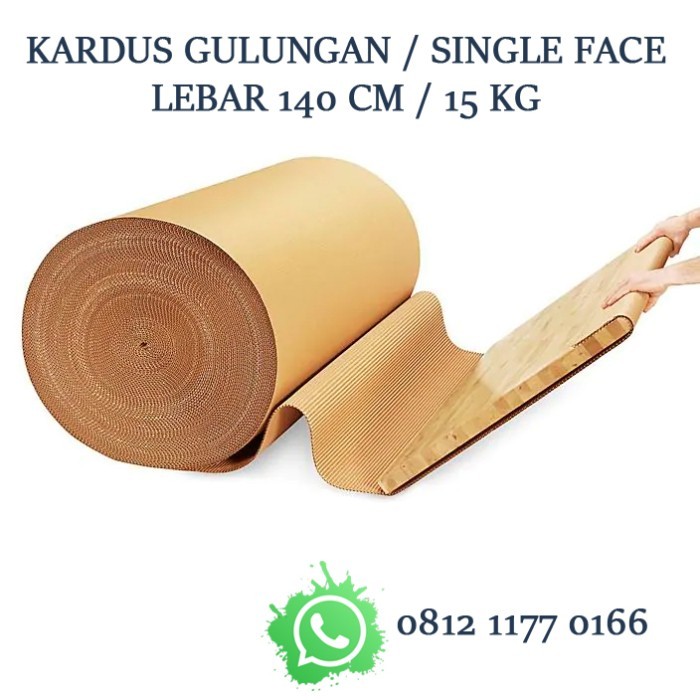 

Kardus Gulungan Single Face 140 cm