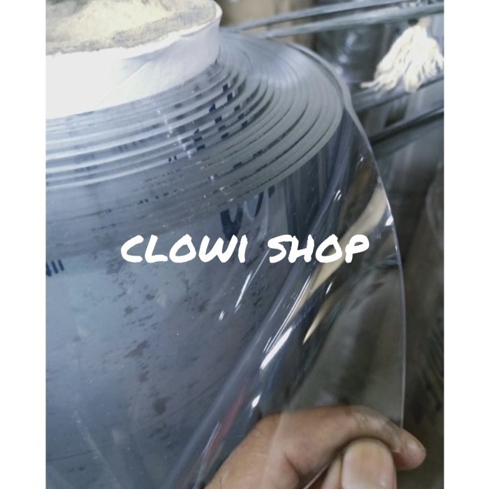 

PVC Plastik Mika Lentur - 5mm x 1.2m x 10m (harga jual per 1 meter)