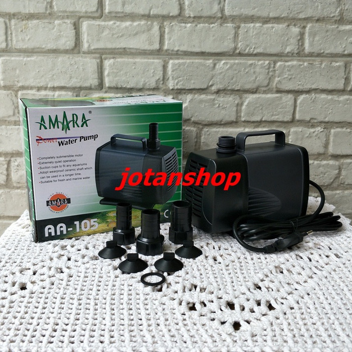 AMARA AA 105 AA105 Pompa Air Celup Kolam Hidroponik Aquarium Aquascap