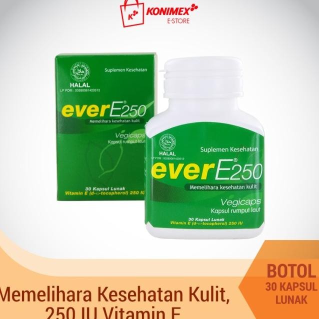 

Evere250 Vitan E Botol Isi 30 Softcapsule Rumput Laut Kulit Sehat