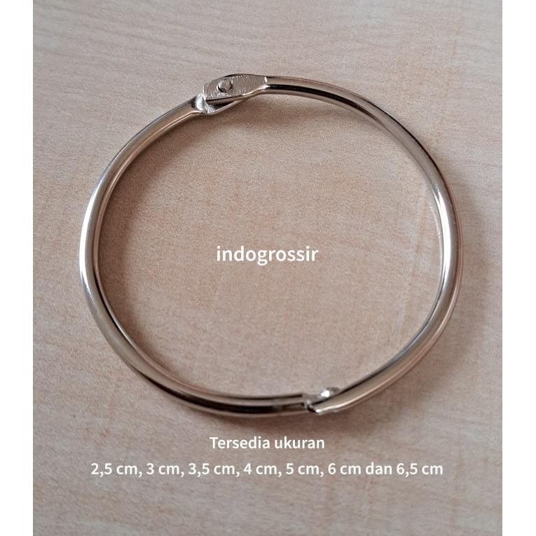 

TERMURAH - Ring buka tutup ring binder isi 144 pcs ukuran 5 cm