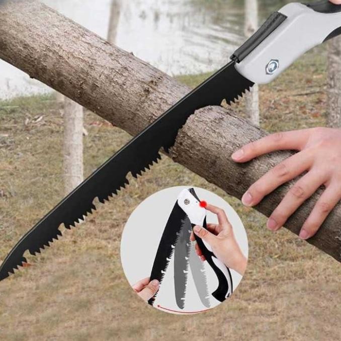 Gergaji Lipat Super Tajam Portable Multifungsi Gergaji Kayu