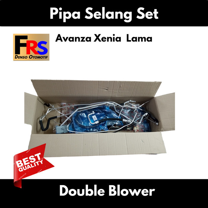 Pipa Ac Selang AC Double blower Avanza Xenia Rush Terios lama Set Selang ac pipa ac double blower