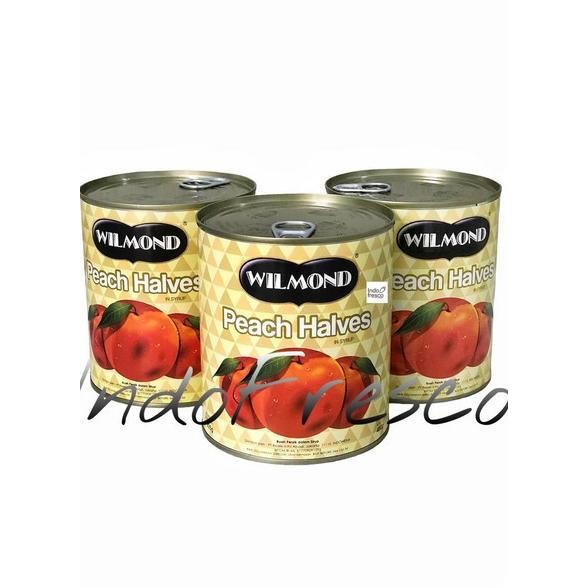 

Wilmond Peach Haes In Syrup Canned- Buah Persik Kaleng 825G