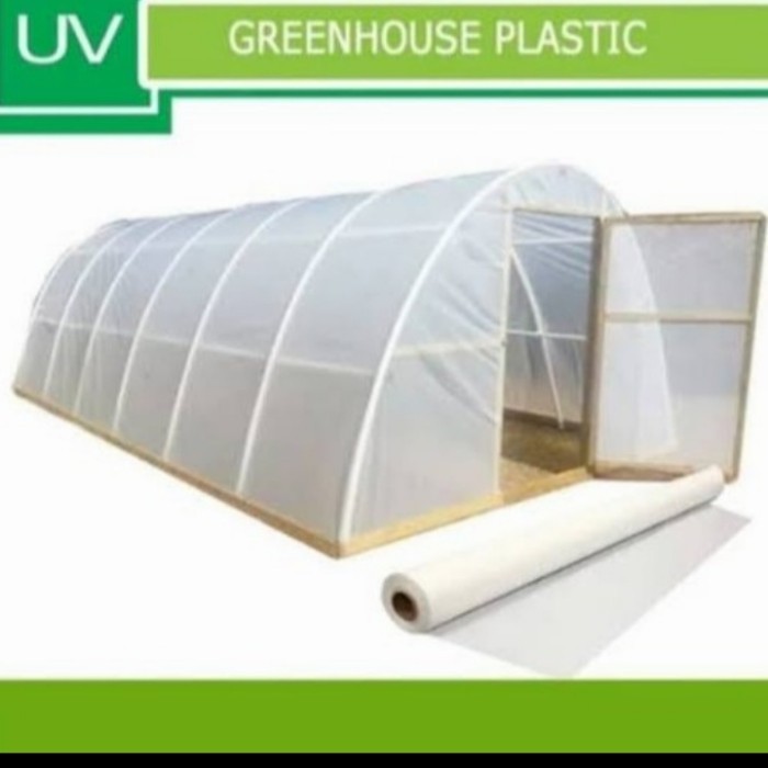 

plastik UV lebar 4 meter x panjang 40 meter 200 micron