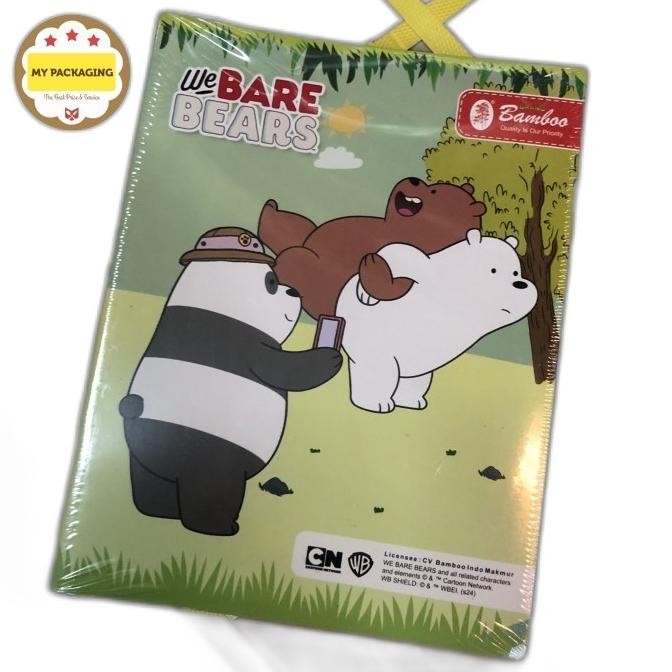 

Sale Buku Tulis Kwarto 58 Tebal 10 Buku - Elegant. Merek Bamboo Bukan Sidu