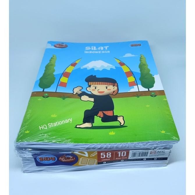 

Sale Buku Tulis Sidu 58 Lembar - 1 Pack (Isi 10 Buku)