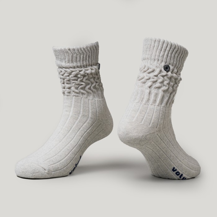 Voted Socks Kaos Kaki Fashion Yutori - Grey Terbaik