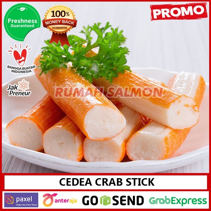 

Cedea Crab Stick Halal 1Kg/Sosis Kepiting (Tanpa Pengawet)