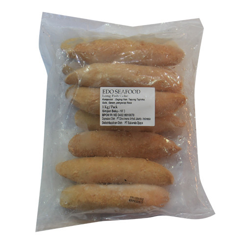 

Edo Seafood Long Fish Cake 1 Kg / Nugget Ikan Berbentuk Panjang