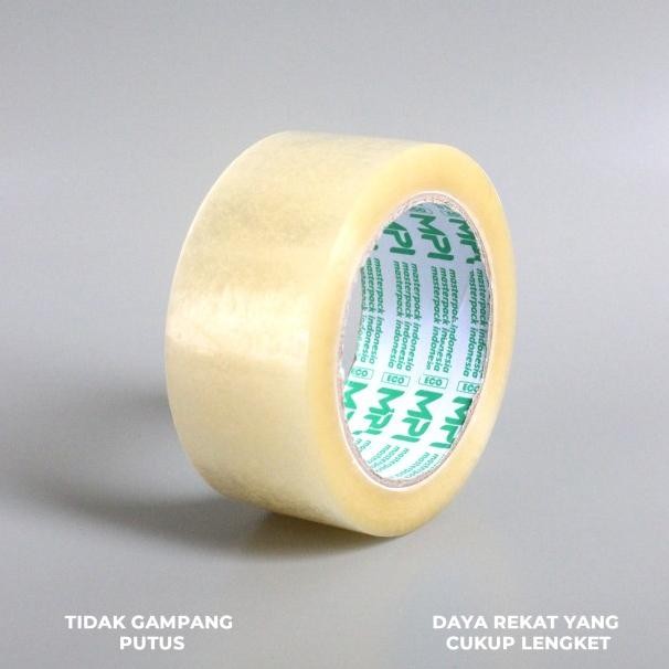 

Lakban Bening - Lakban Cokelat Mpi Ekomonis 100 Yard Gojek-Grab 1 Dus