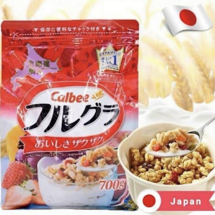 

Calbee Granola Cereal 700gr Japan