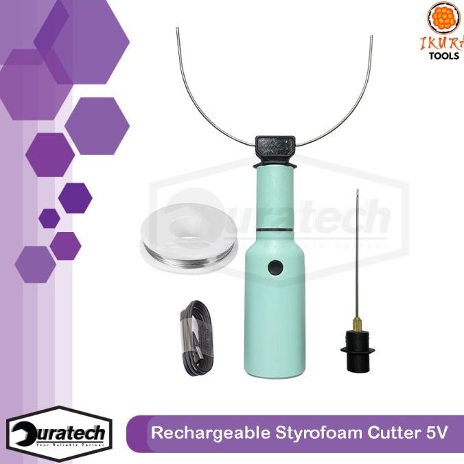 

HRG DISKON Alat pemotong gabus / Rechargeable styrofoam cutter 5V / Hot wire foam