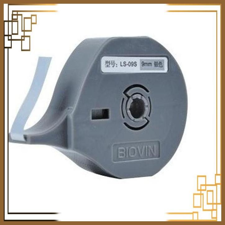 

[PLM] LABEL MESIN PRINTING MARKER TUBE LS-09S SILVER BIOVIN