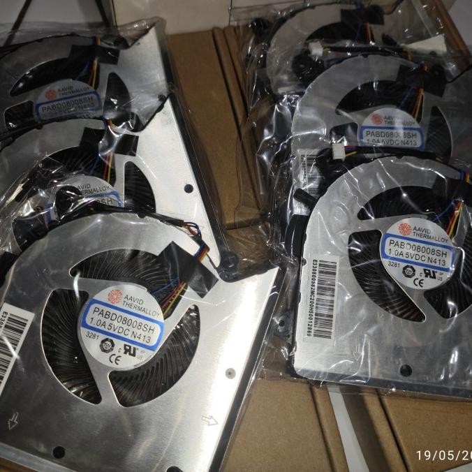 TERLARIS - Fan Kipas Laptop MSI GF63 MS 16R1 16R2 GF63 PABD08008SH / SL 1.0A