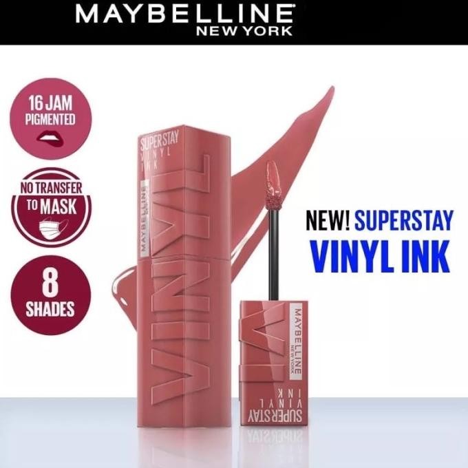 Maybelline Vinyl ink lipstik